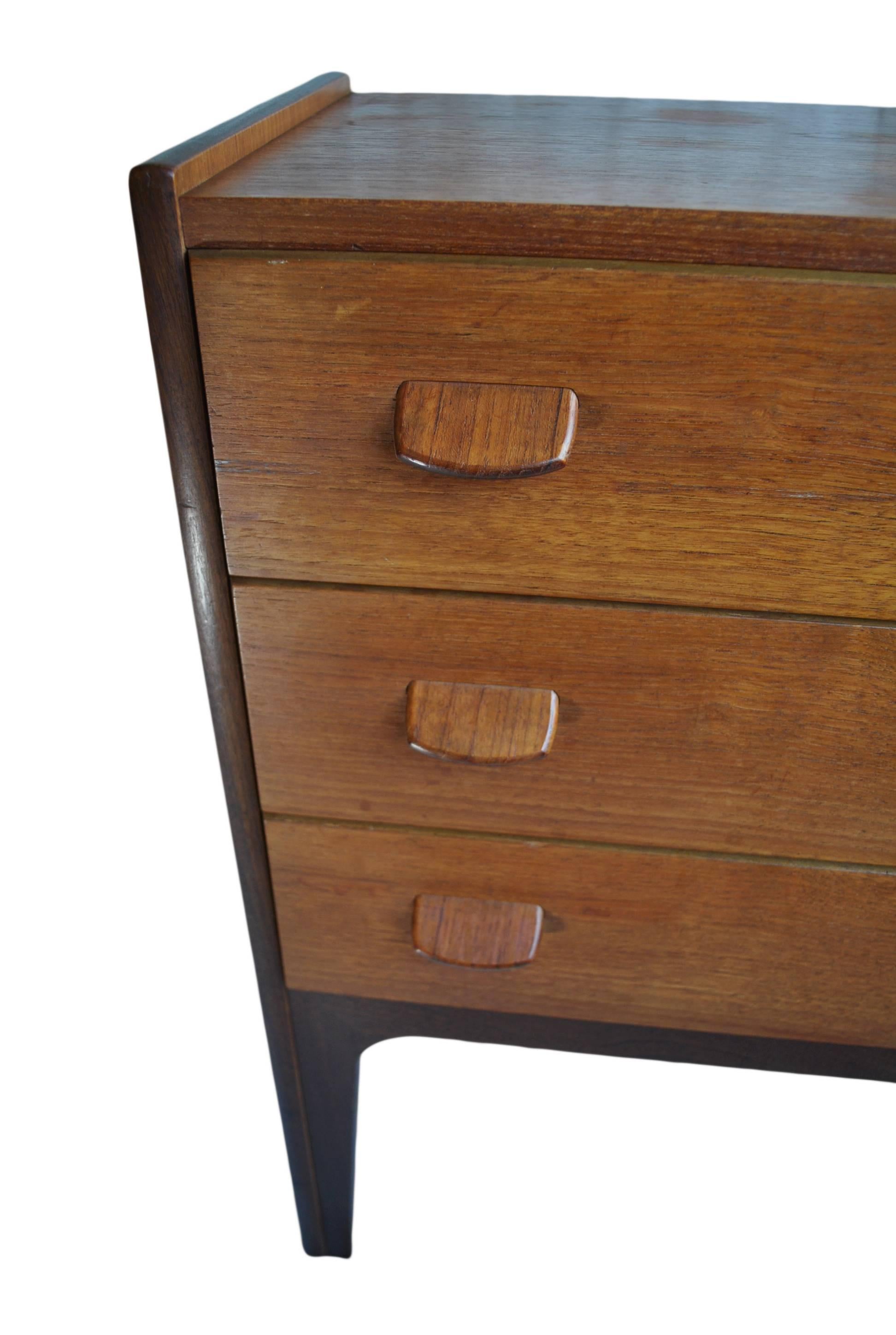Mid-Century Modern Danish Chest of Drawers by Poul Volther