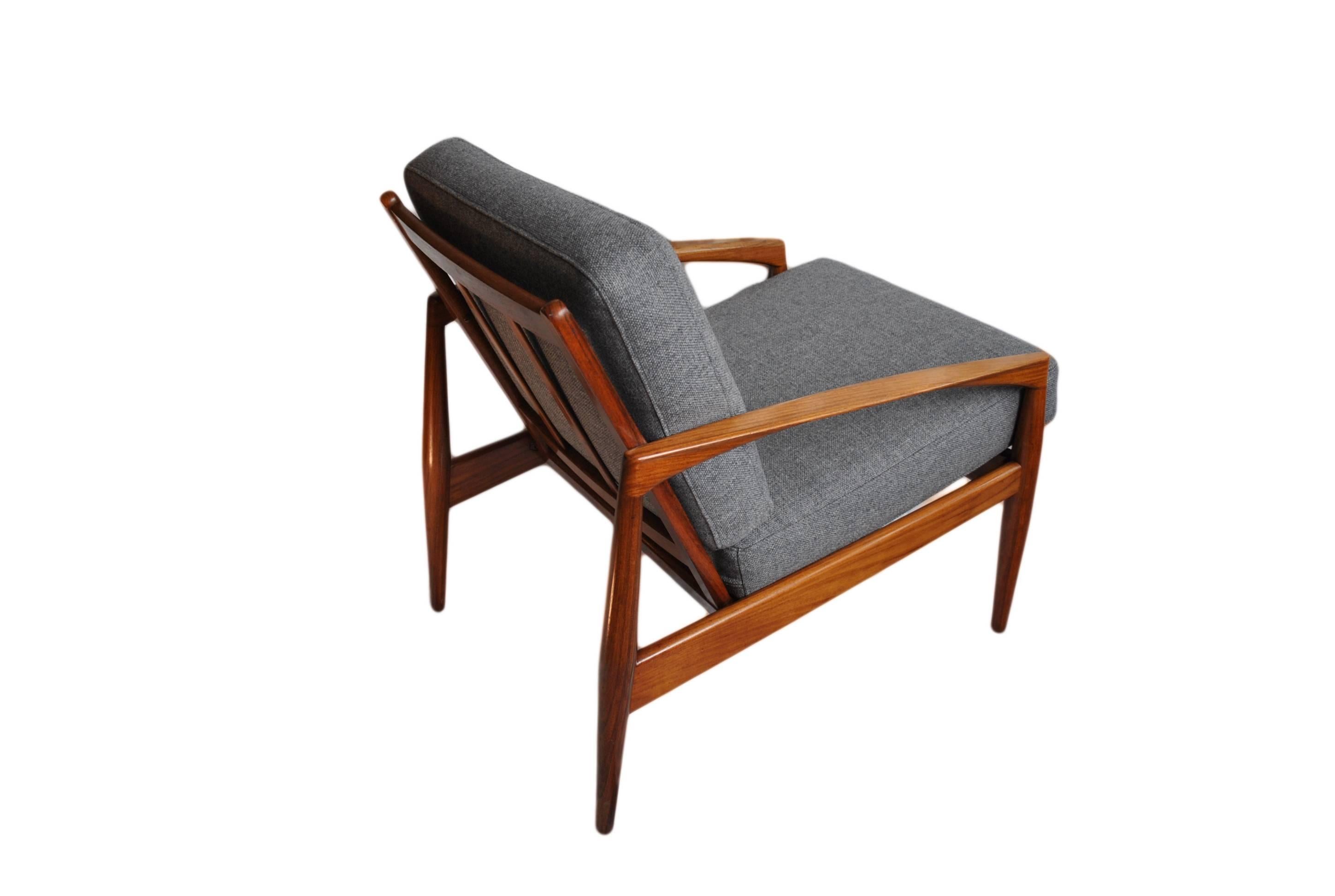 Mid-Century rosewood Kai Kristiansen Paperknife Chair In Excellent Condition In London, GB