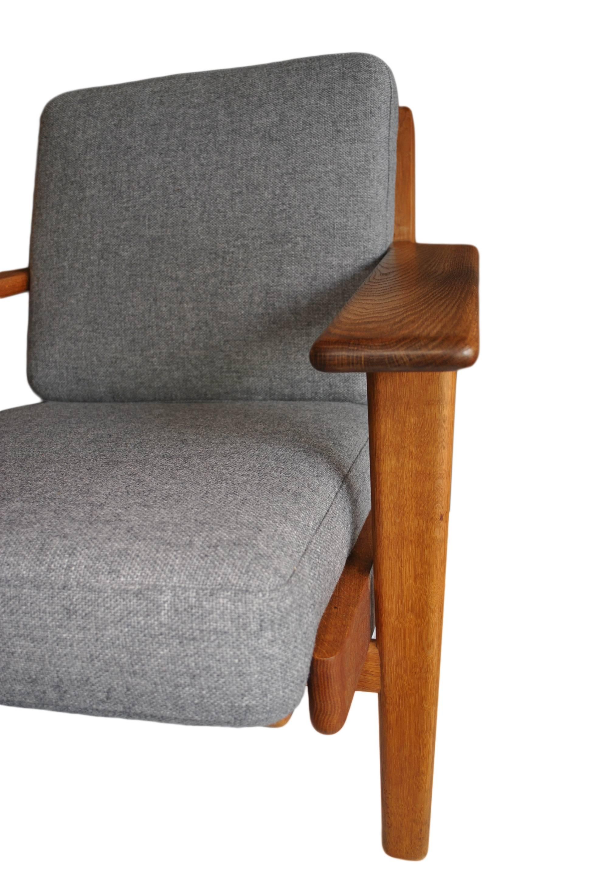 plank chair hans wegner