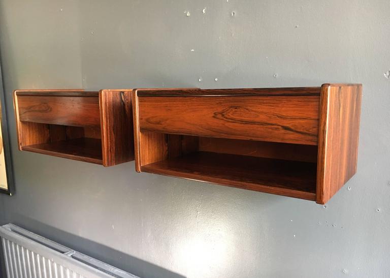 Danish MidCentury Modern Nightstands at 1stdibs