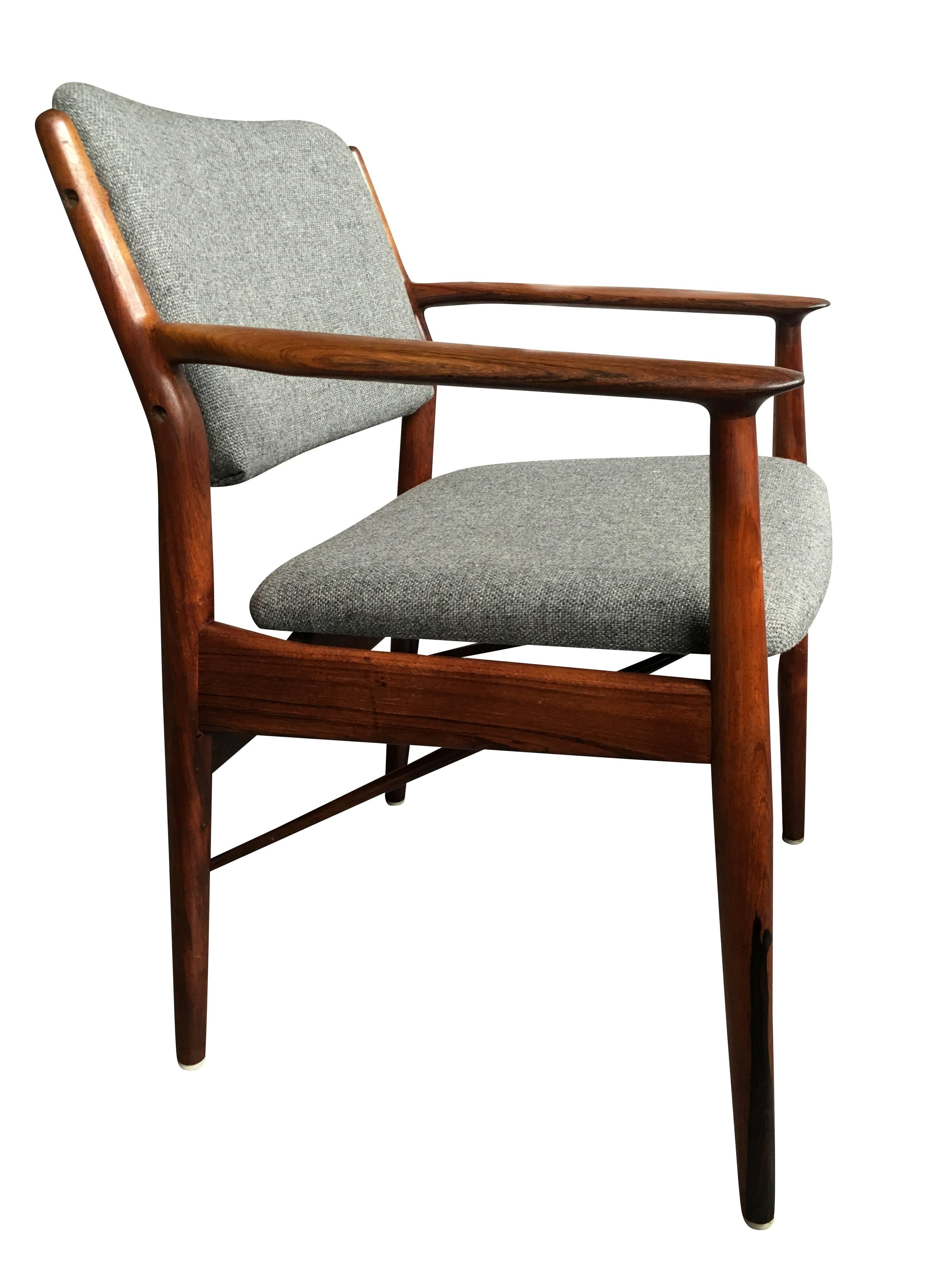 20th Century Arne Vodder Dining Chairs, Set of Four