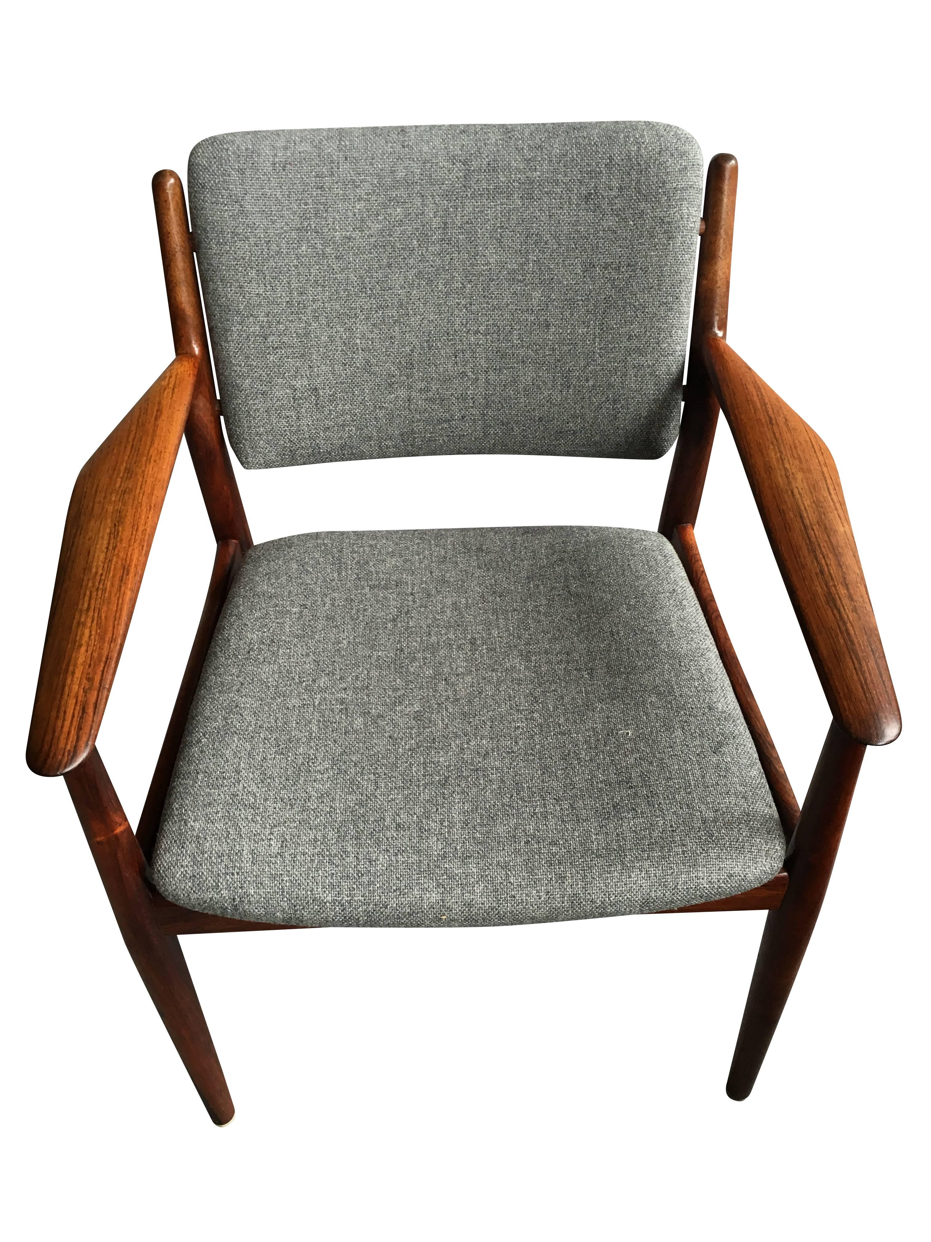 Arne Vodder Dining Chairs, Set of Four 3