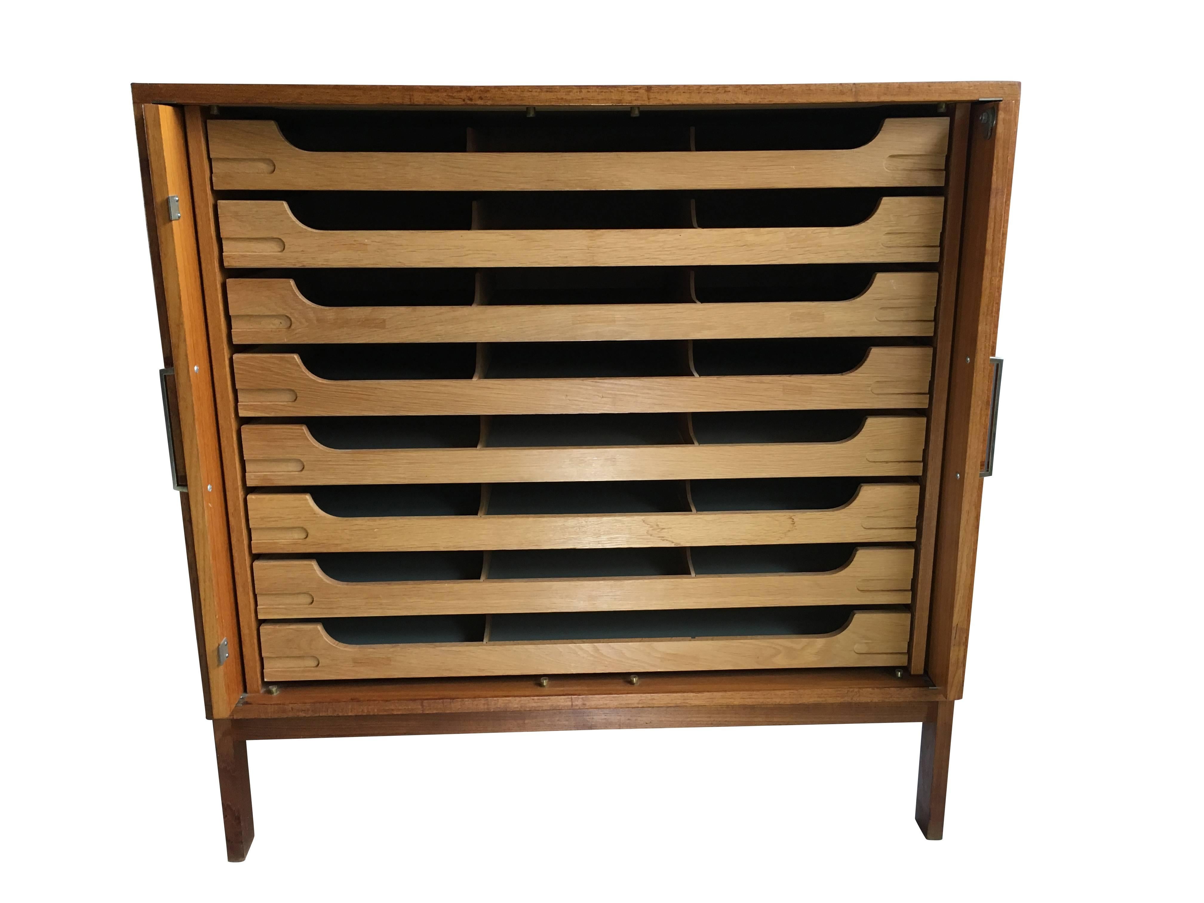 Danish Mid-Century Planchest Cabinet In Good Condition In London, GB