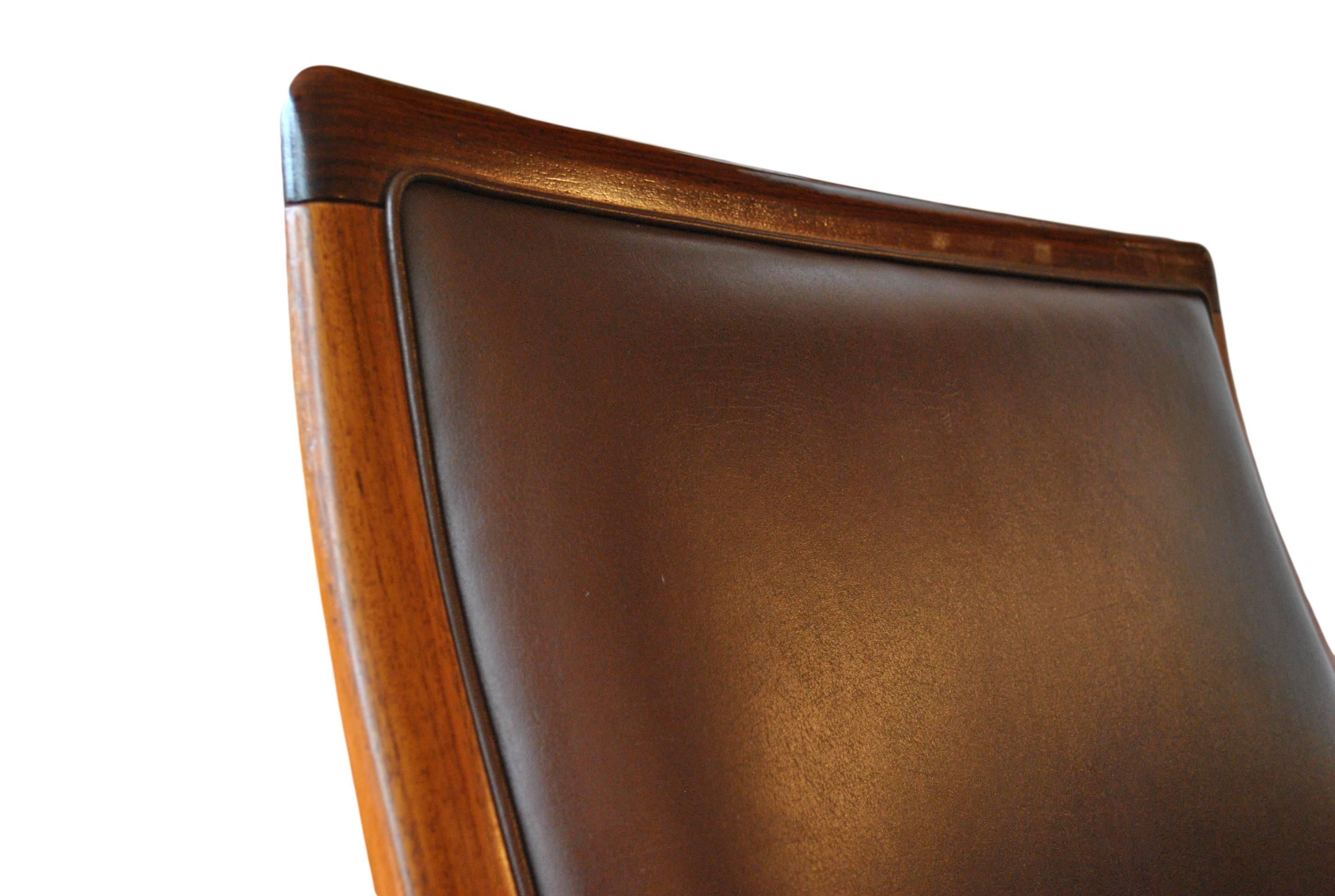 Danish Torbjørn Afdal Armchair, Minerva, Nesjestranda Mobelfabrik