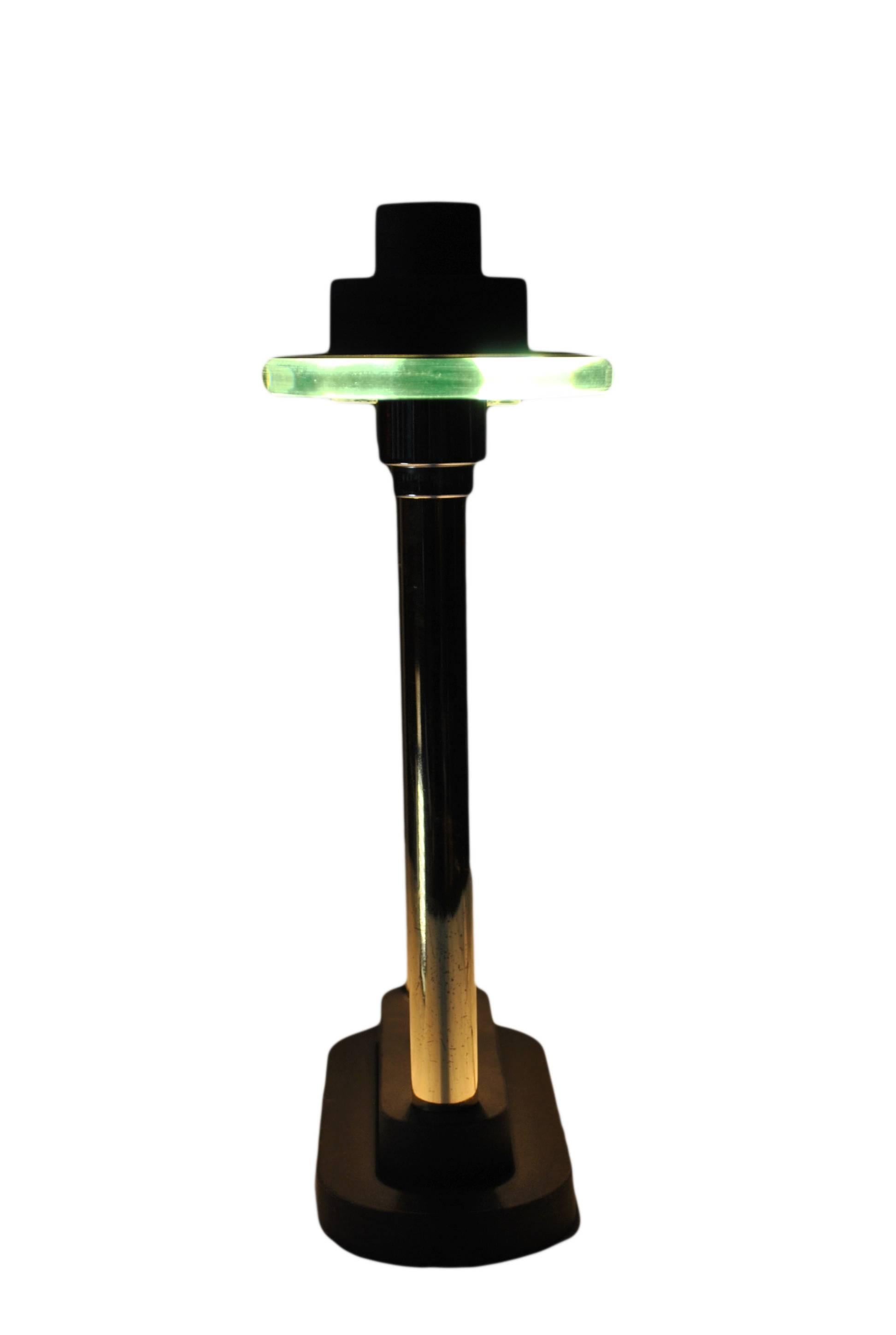 Metal Robert Sonneman Lamp for George Kovacs