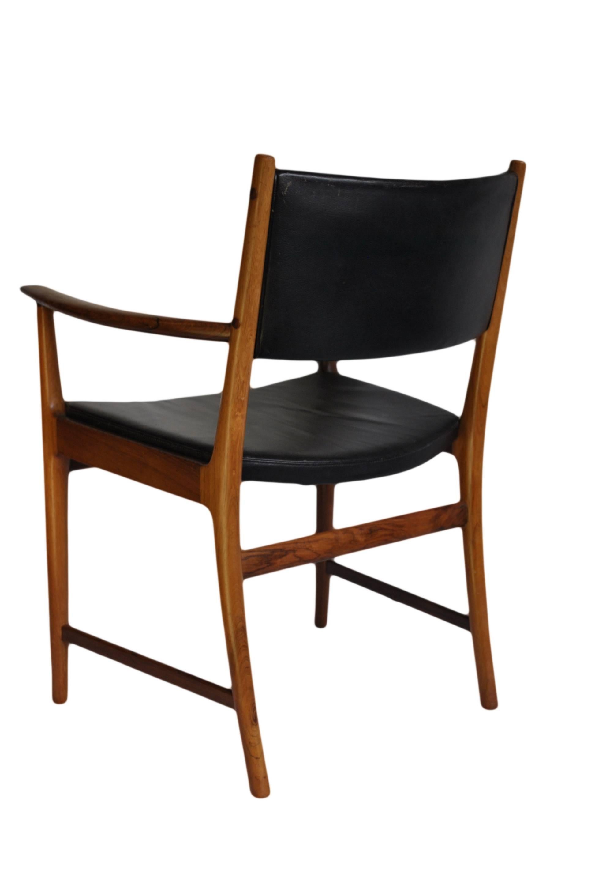 Leather Kai Lyngfelt Larsen Chair