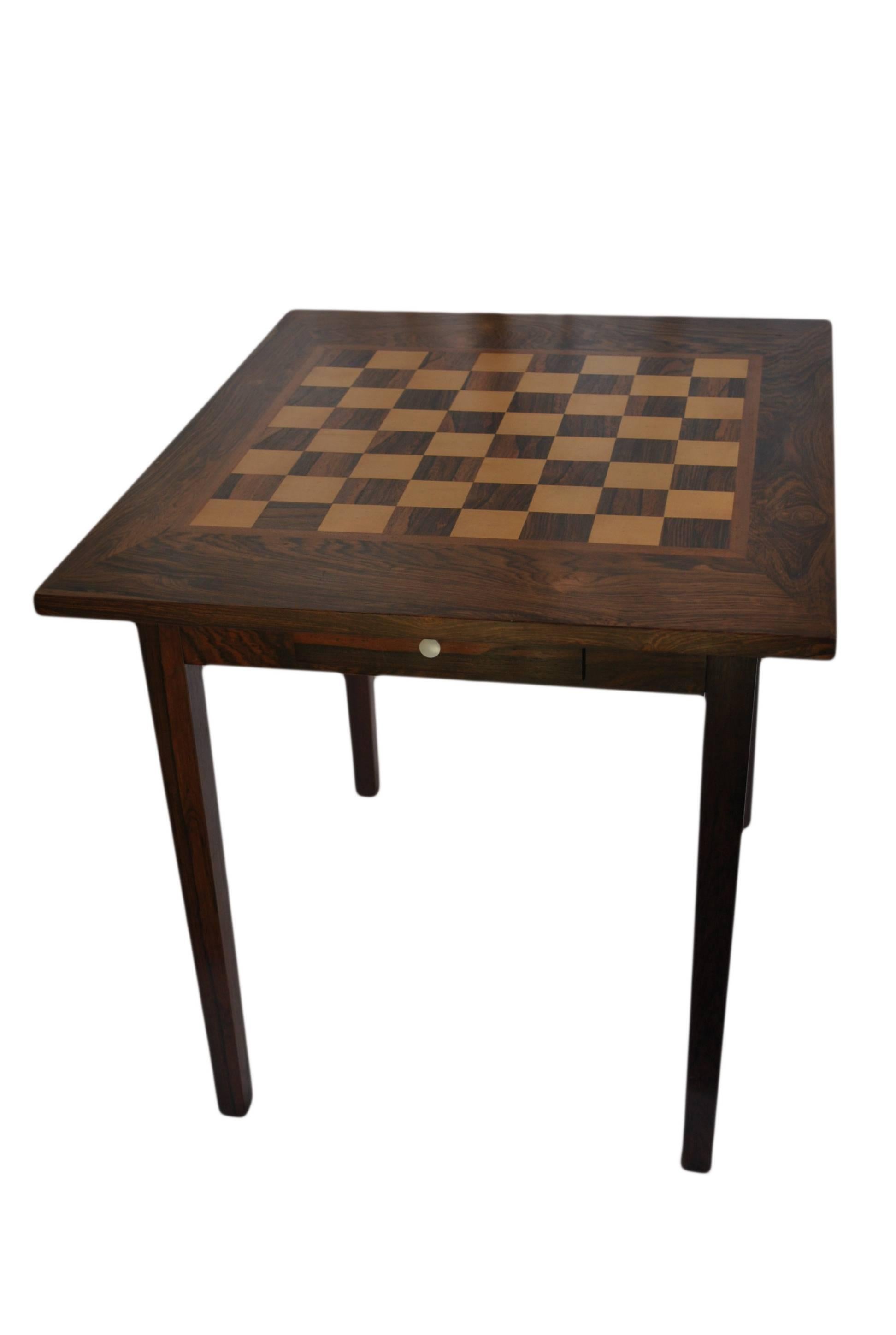 Danish Mid-Century Chess-Games Table In Excellent Condition In London, GB