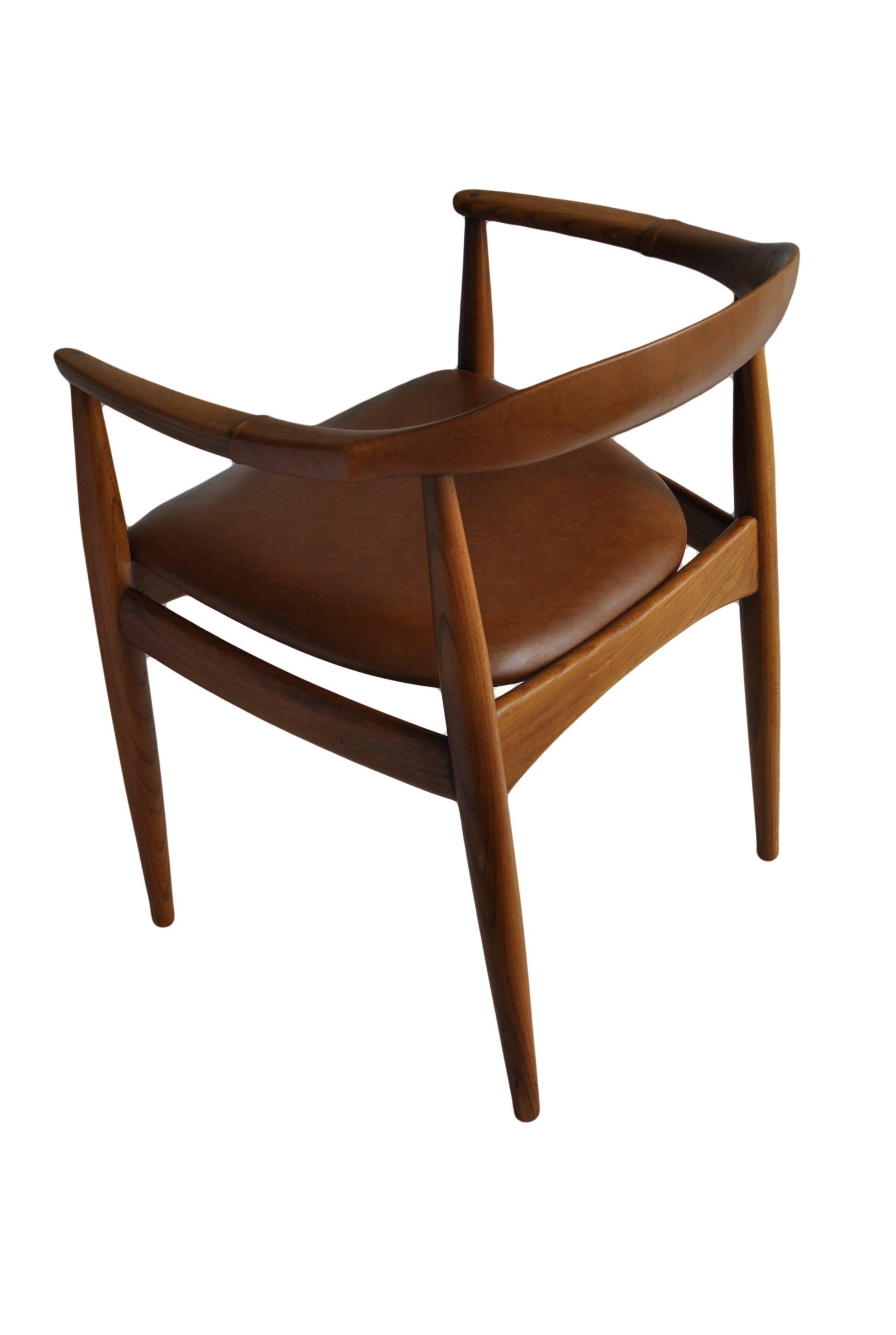 Illum Wikkelso Chair for N. Eilersen In Good Condition In London, GB