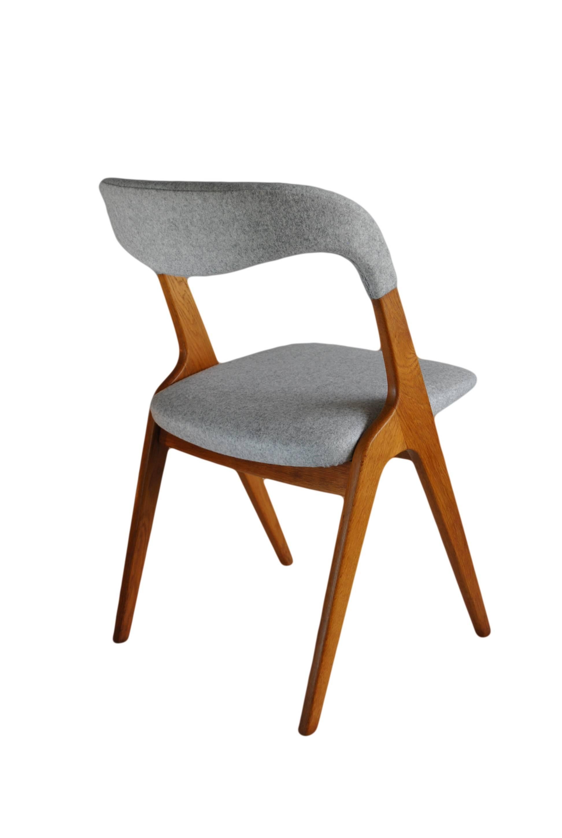 20th Century Johannes Andersen Dining chairs, set of 4. Fully Restored.