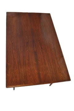 1960's Danish Rosewood Dining Table by Omann Jun. Restored