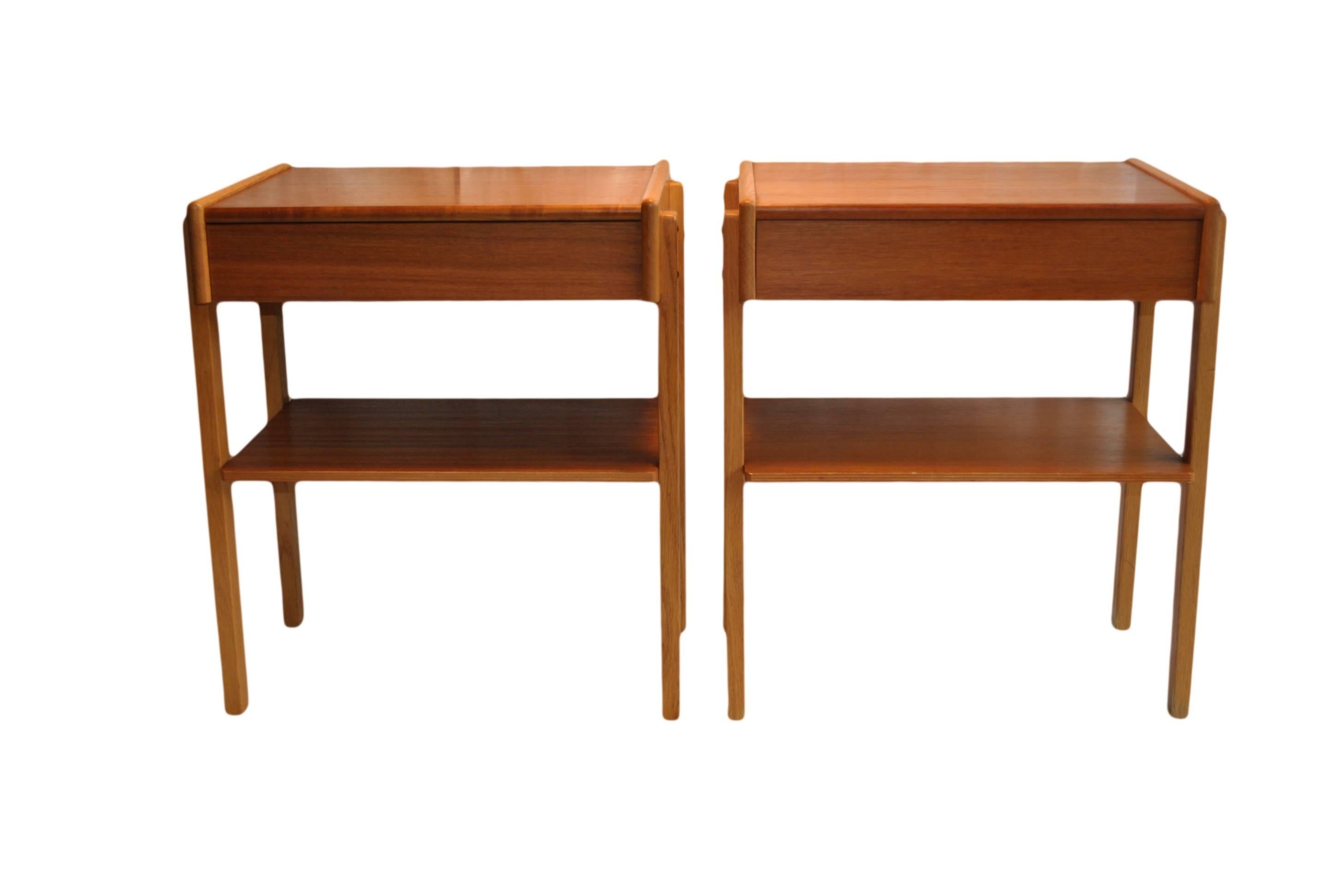 Danish Midcentury Nightstands 3