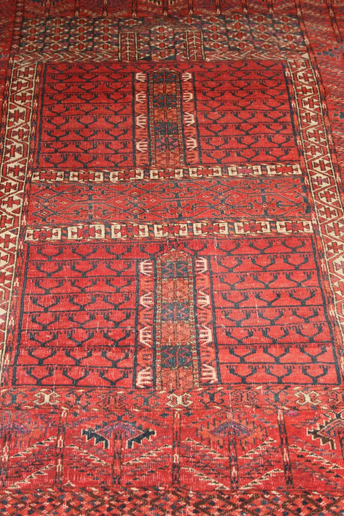 Turkmen Antique Hatchli Tekke Turkoman For Sale