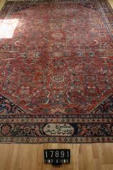 Rare Antique Unusual Signed Persian Mahal