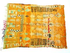 Moroccan Mint Green Azilal Rug