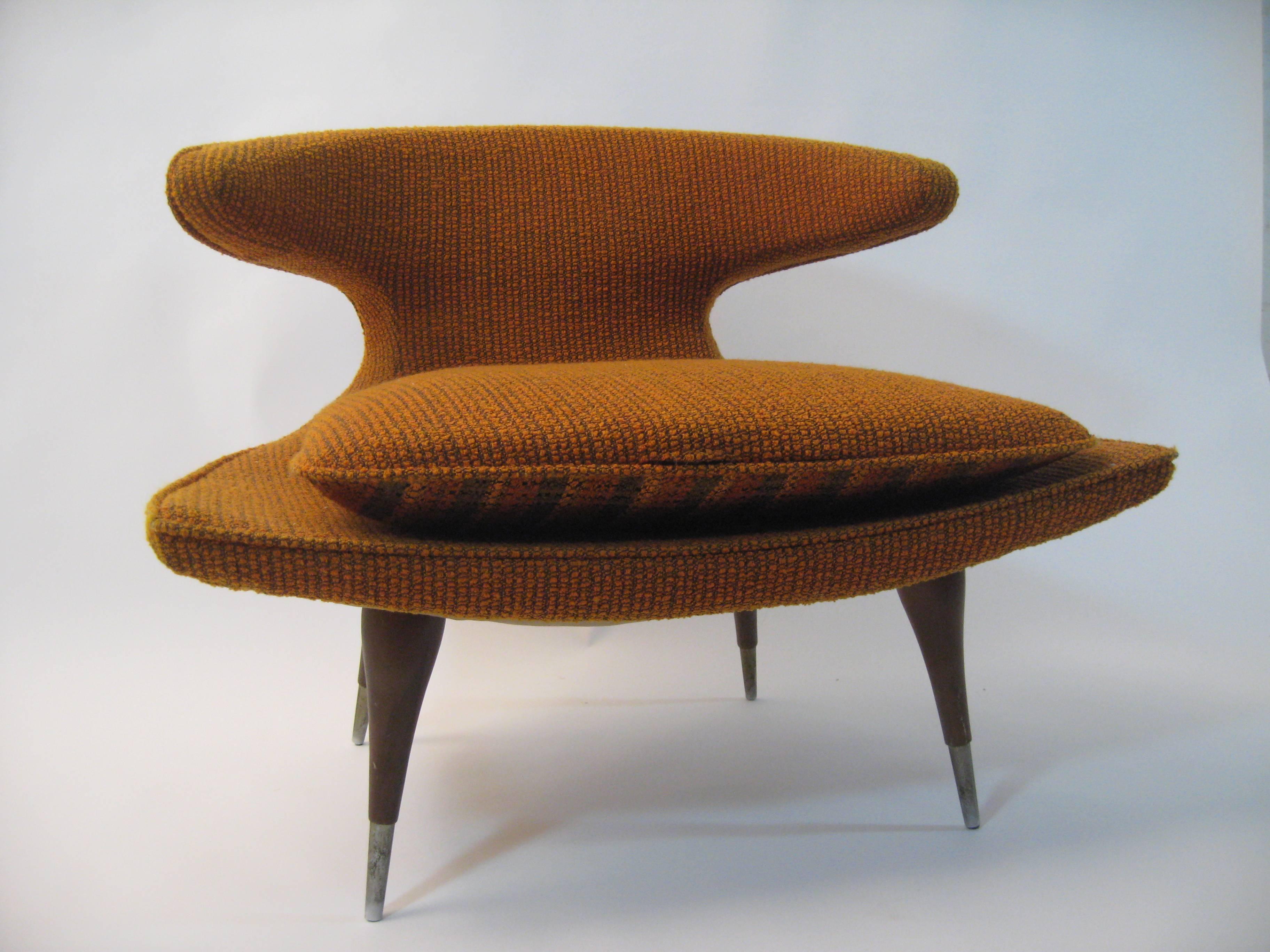 Mid-Century Modern Karpen Horn Chair