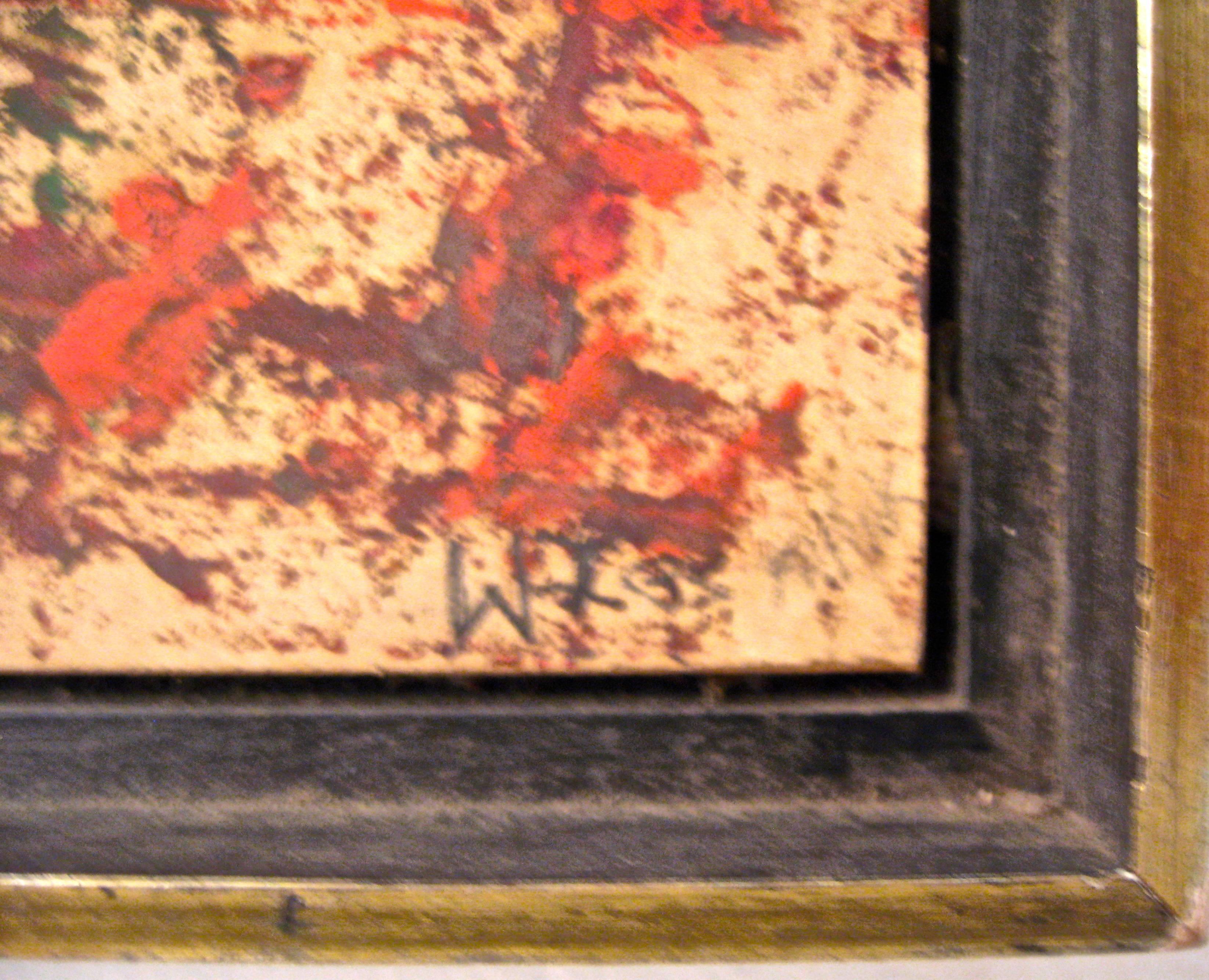 Paper Wigs Frank 1965 Abstract Expressionist Painting