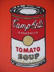 Ed Higgins Pop Art Campbell's Tomato Soup Can Painting