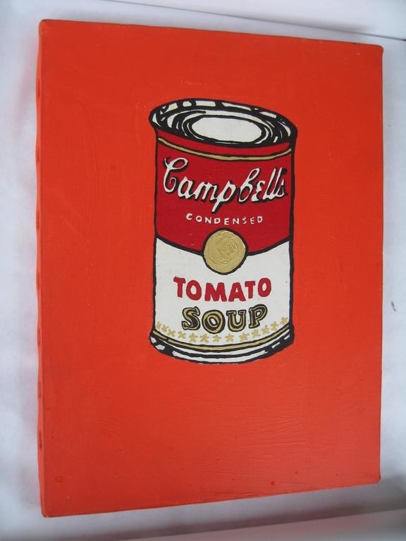 Ed Higgins Pop Art Campbell's Tomato Soup Can Painting at 1stDibs pop
