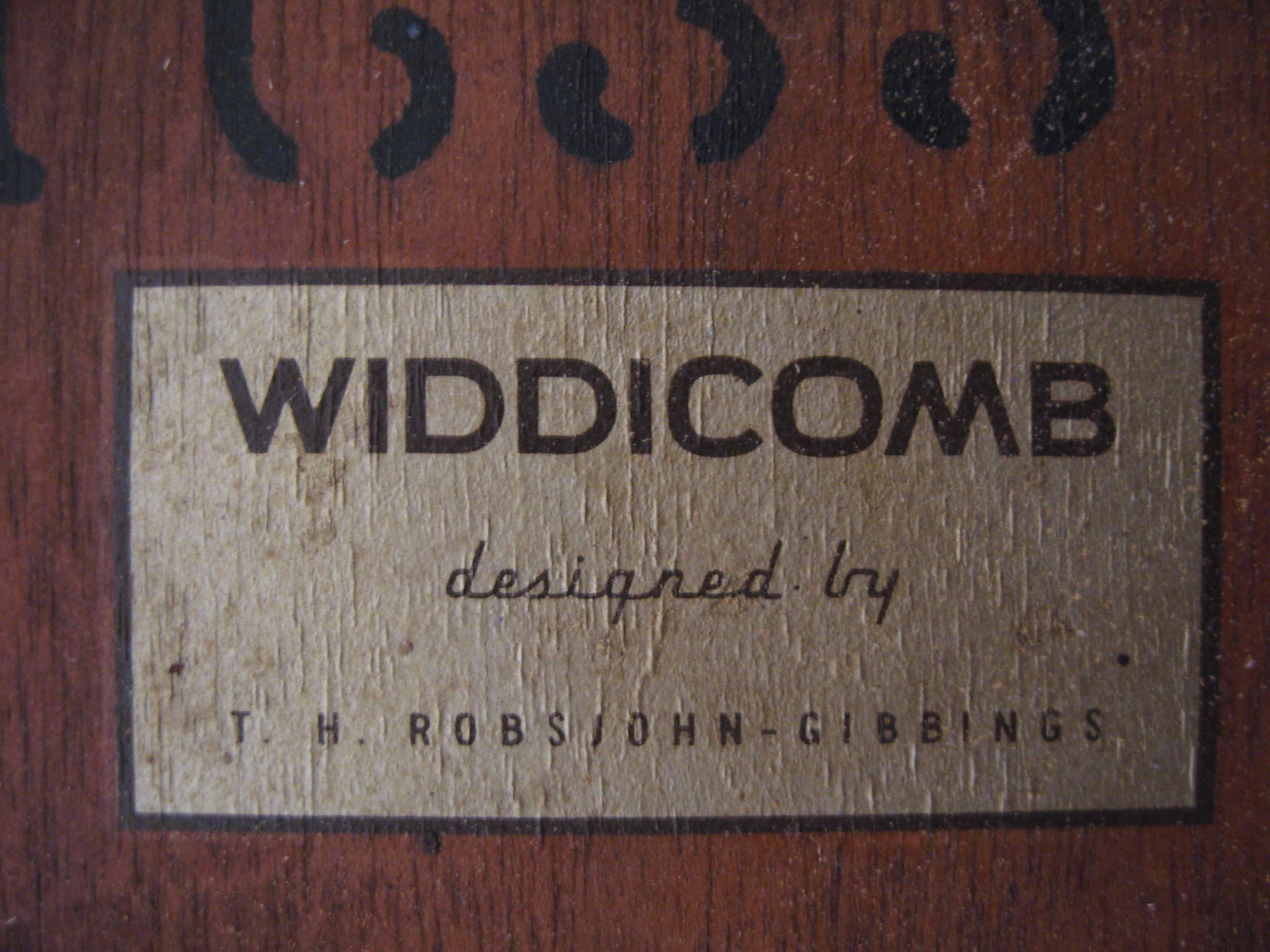 T.H. Robsjohn-Gibbings for Widdicomb X-Base Bench 2