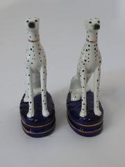 Pair of Fitz and Floyd Porcelain Hand-Painted Dalmatians