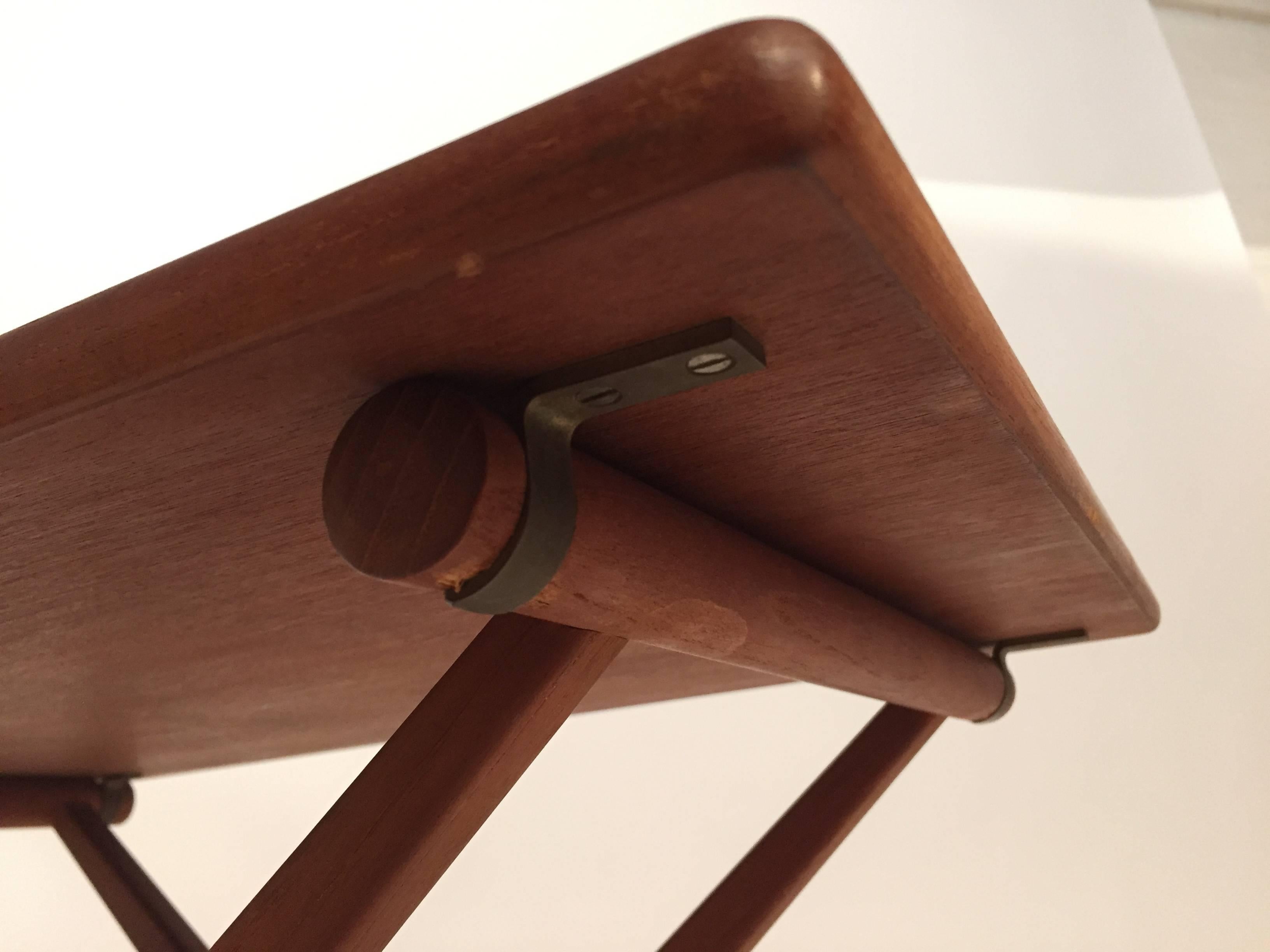 Mid-20th Century Knud Andersen Danish Modern Teak Folding Table