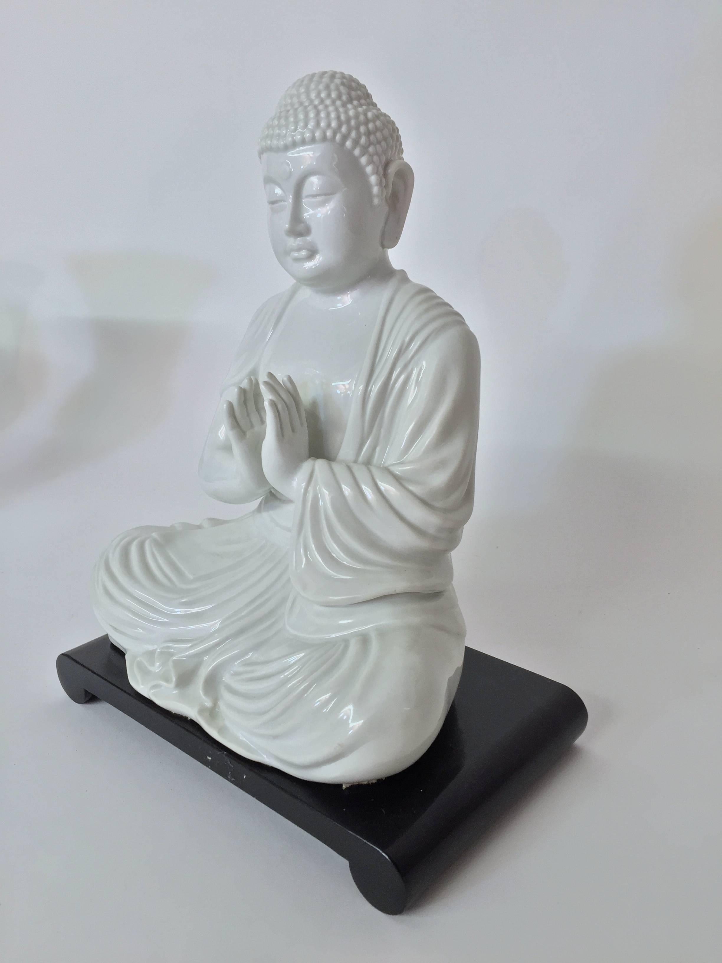 Japanese Fitz and Floyd Porcelain Buddha