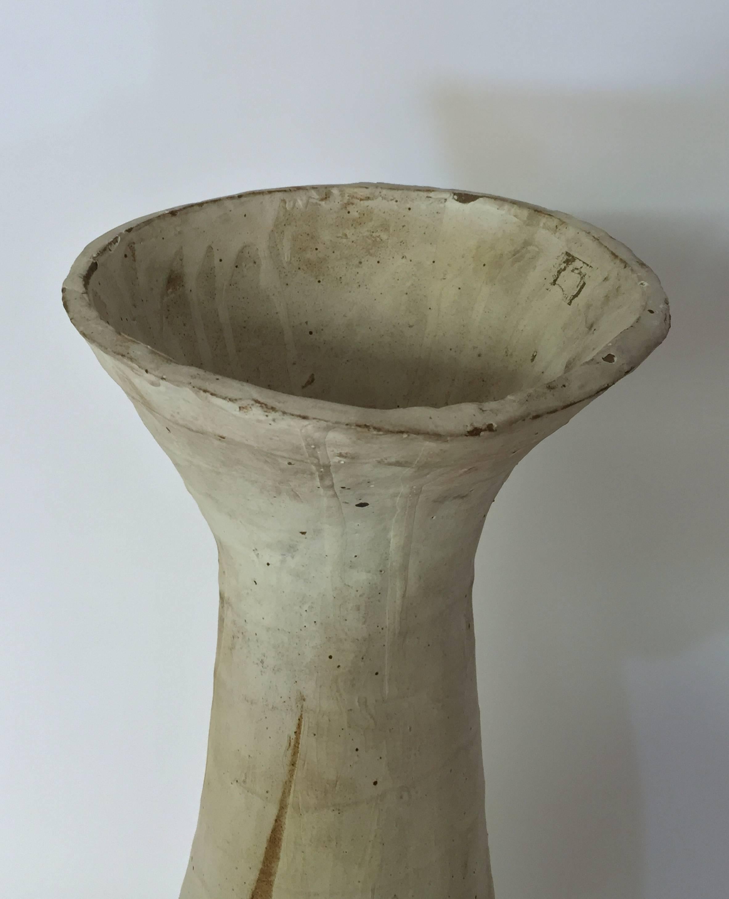 Large and Beautiful 1960s Earthenware Studio Pottery Vase 1
