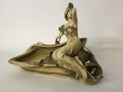 Eduard Stellmacher Teplitz Art Nouveau Centerpiece