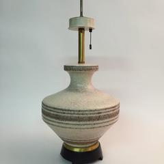 Gerald Thurston for Lightolier Ceramic Table Lamp