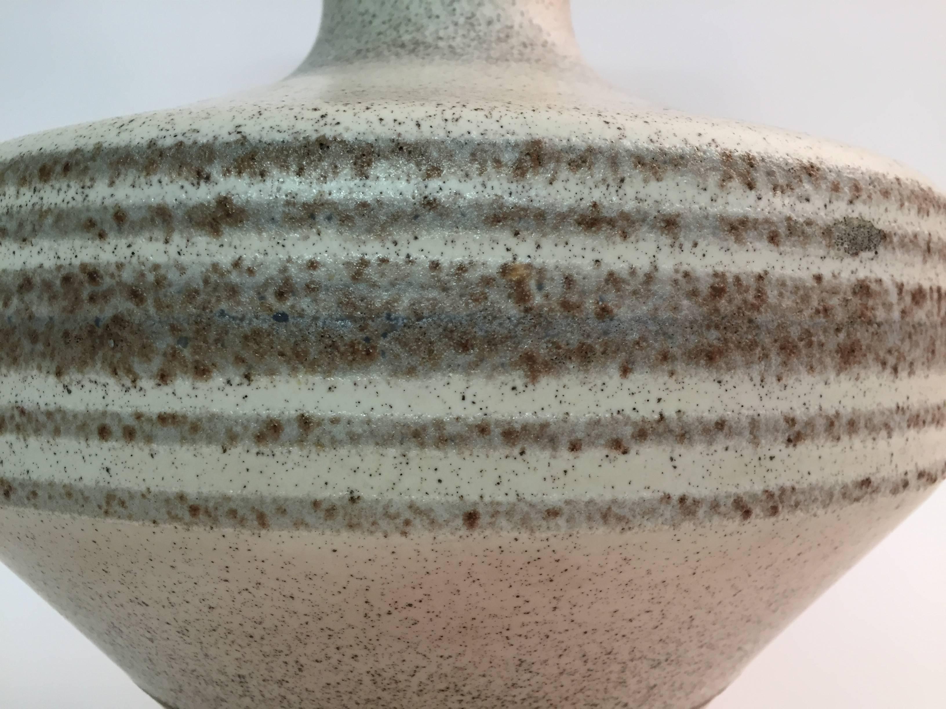 Glazed Gerald Thurston for Lightolier Ceramic Table Lamp