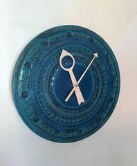 Aldo Londi for Bitossi Rimini Blu Meridian Clock