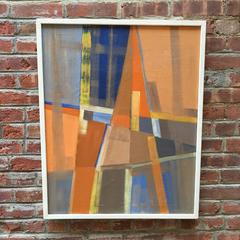 Eric Kunitz 1958 Abstract Painting