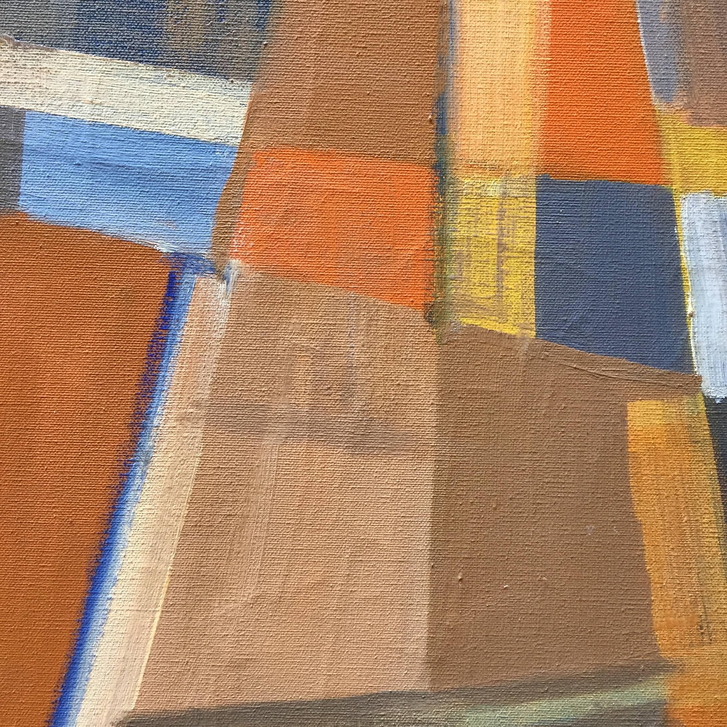 Canvas Eric Kunitz 1958 Abstract Painting