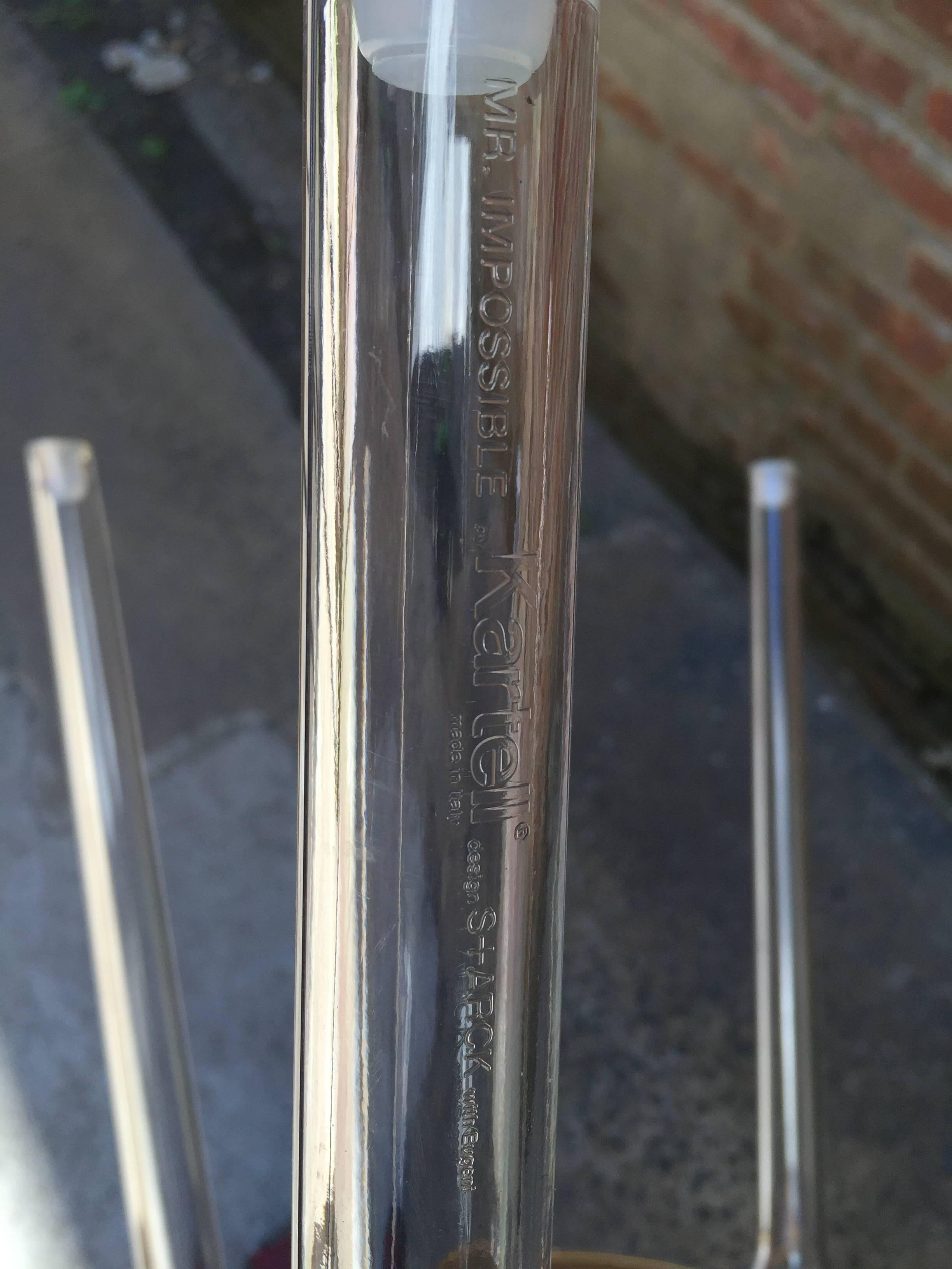 Philippe Starck Kartell Mr. Impossible Stuhl (Geformt)
