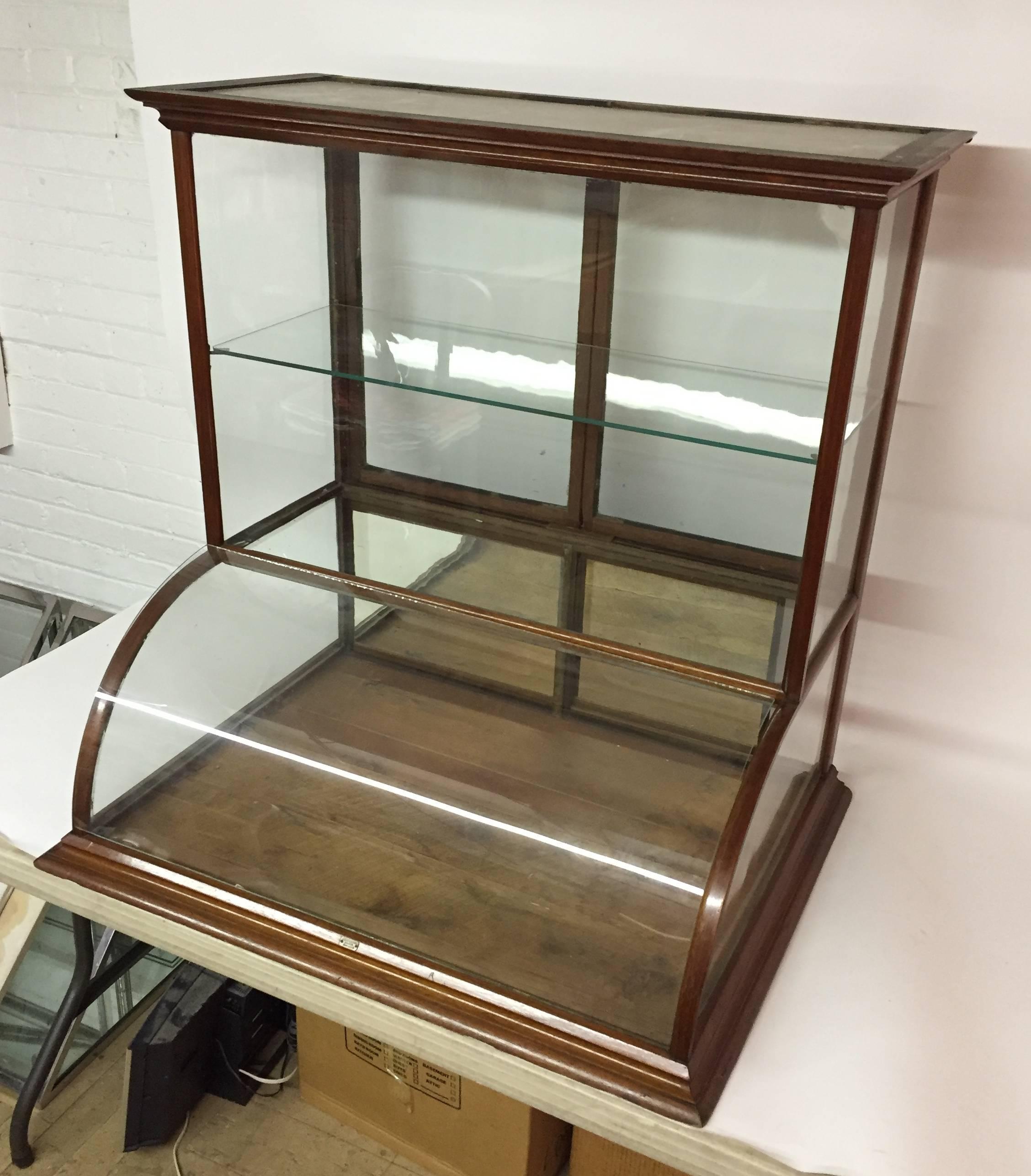 glass counter display cabinet