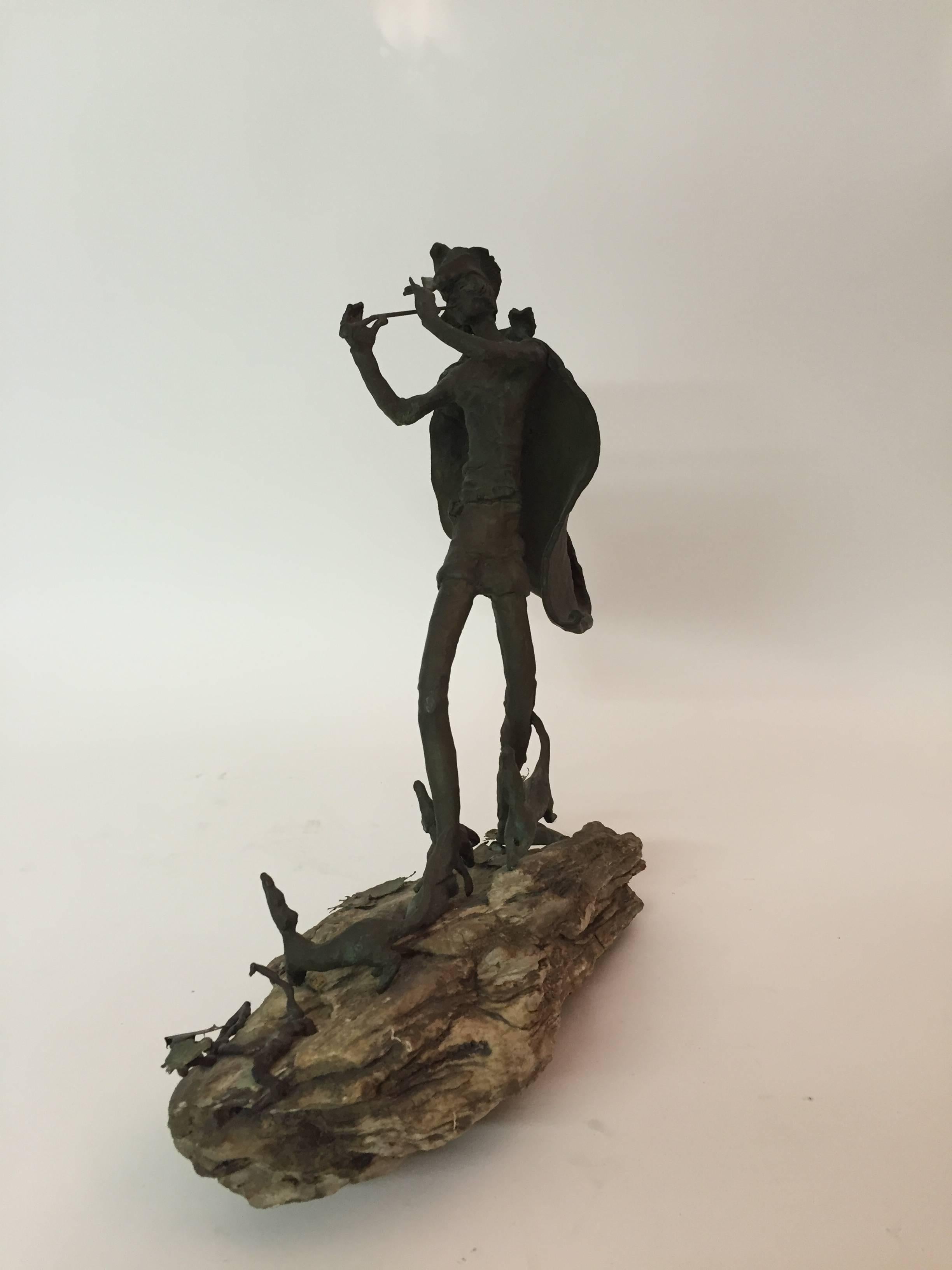 pied piper statue