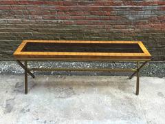 1970s X-Base Console Table