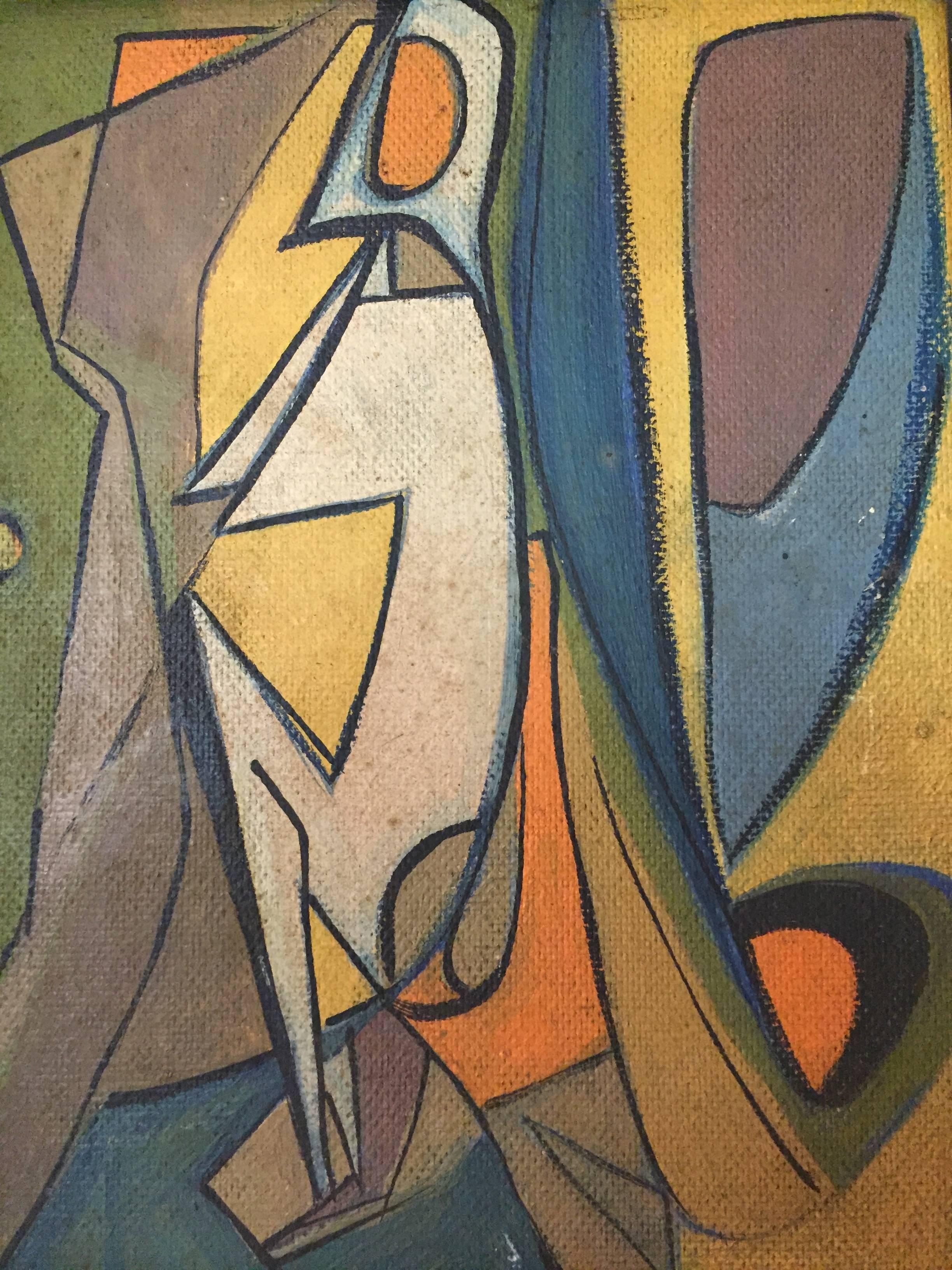 Unknown Modernist Female Nude Painting