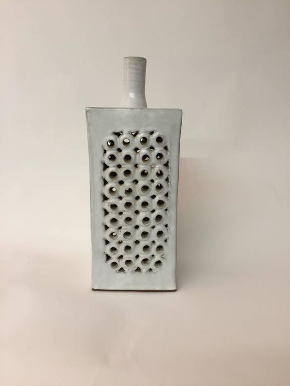 Herefordshire English 1960s Modernist Ross on Wye Pottery Vase at