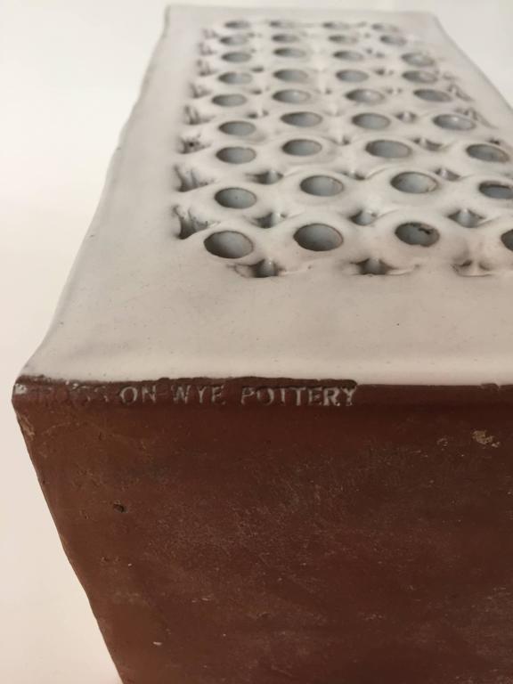 Herefordshire English 1960s Modernist Ross on Wye Pottery Vase at