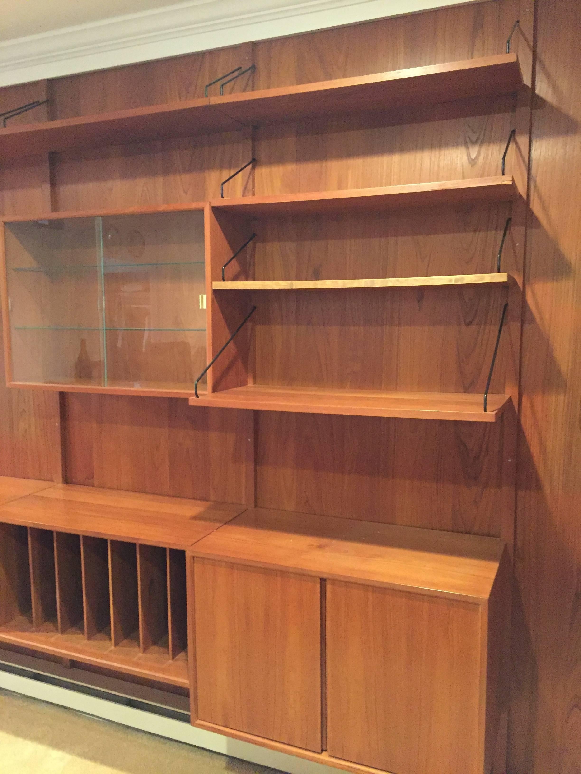 Scandinavian Modern Poul Cadovius Teak Royal Shelving System