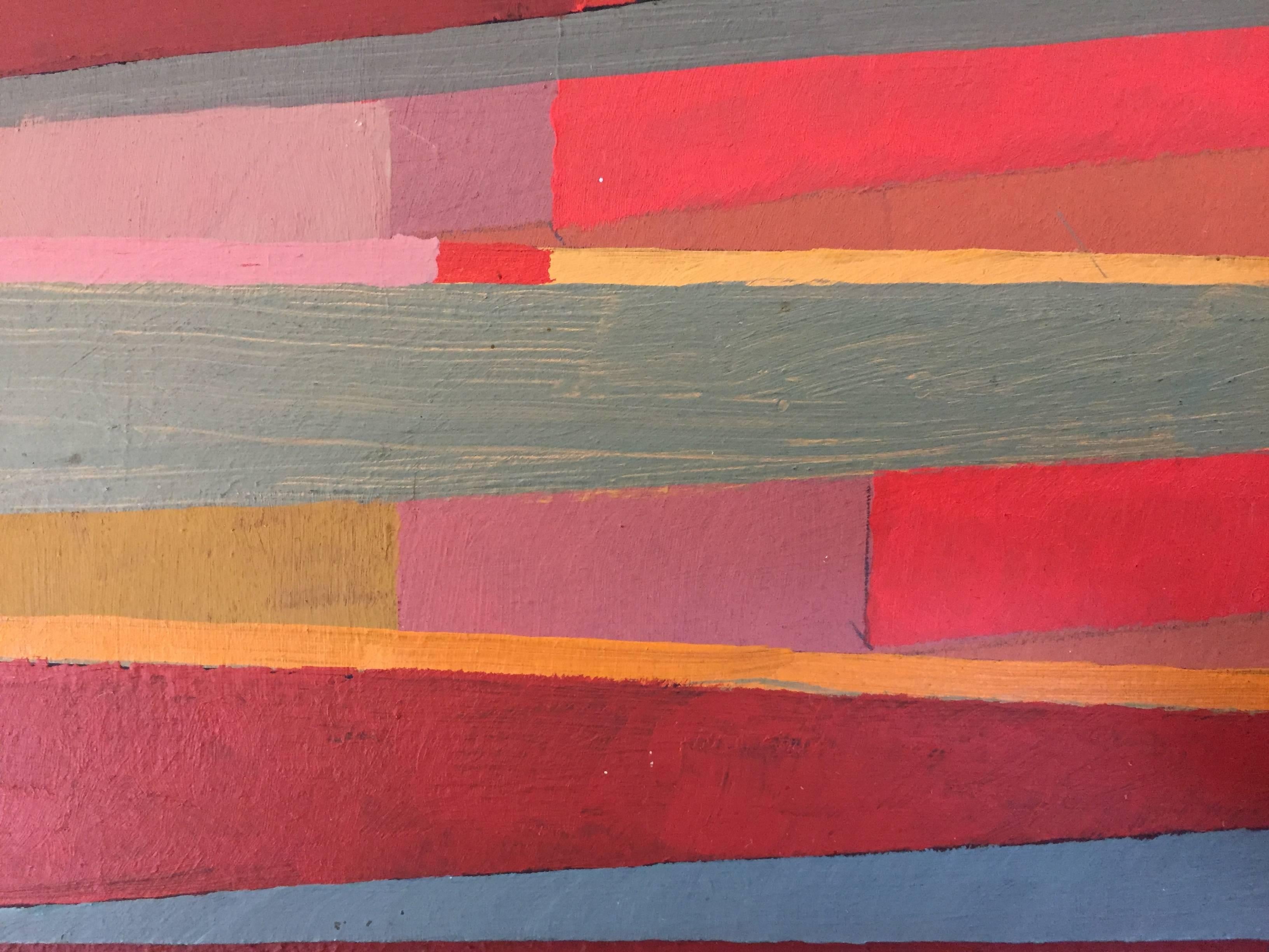 Torsten Esbjornsson Swedish Post Modern Abstract Painting In Good Condition In Garnerville, NY
