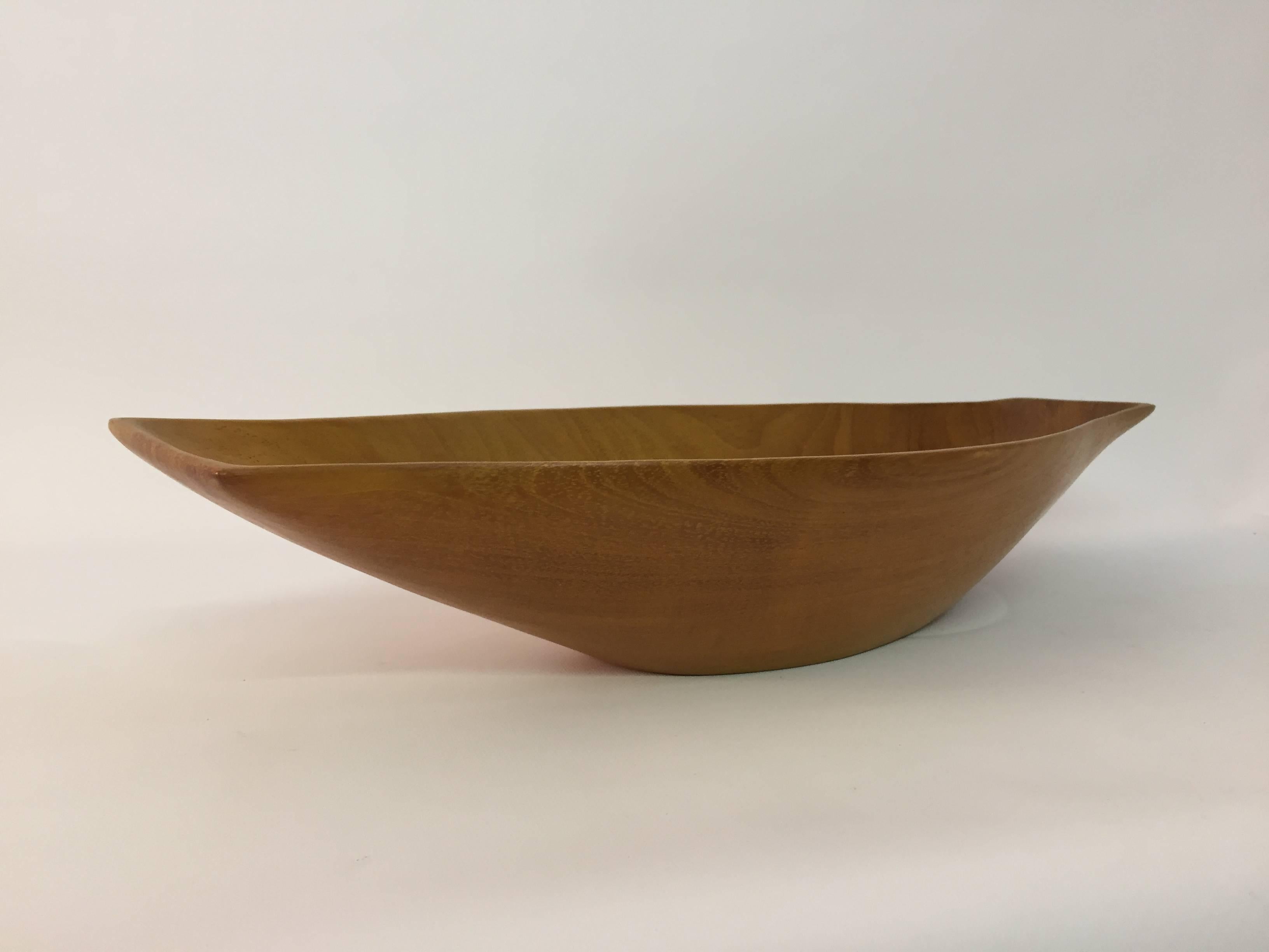 Haitian Arthur Umanoff Taverneau Collection Carved Wood Bowl