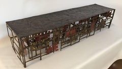 Silas Seandel Brutalist Design Wall Console