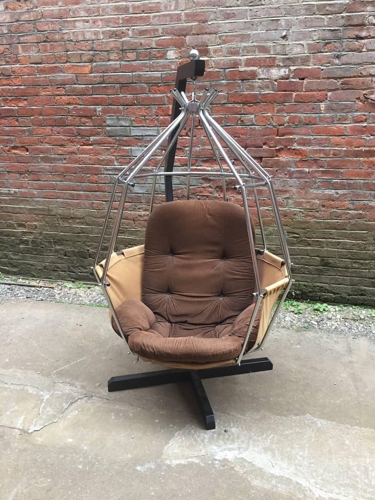 Ib Arberg Parrot Cage Swing Chair For Sale at 1stDibs bird cage chair