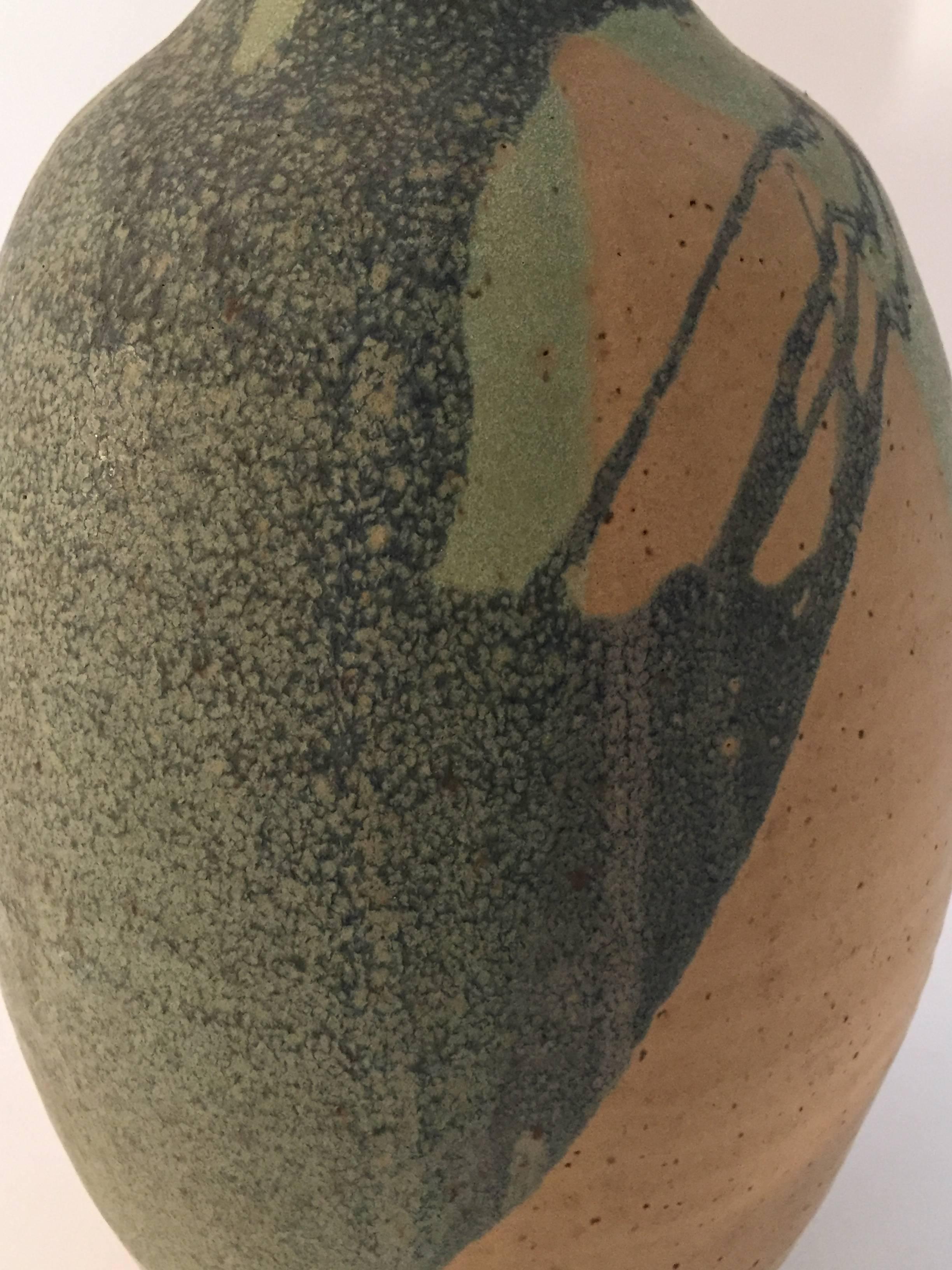 American Large 1960s John Masson Studio Pottery Vase