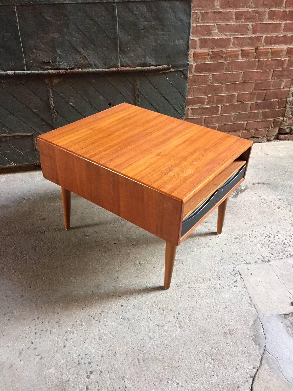 Scandinavian Modern 1960s Scandinavian Teak End Table in the Manner of Arne Vodder