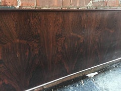 Danish Modern Rosewood King-Size Headboard