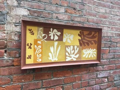 1950s Matisse Inspired Leaf Painting