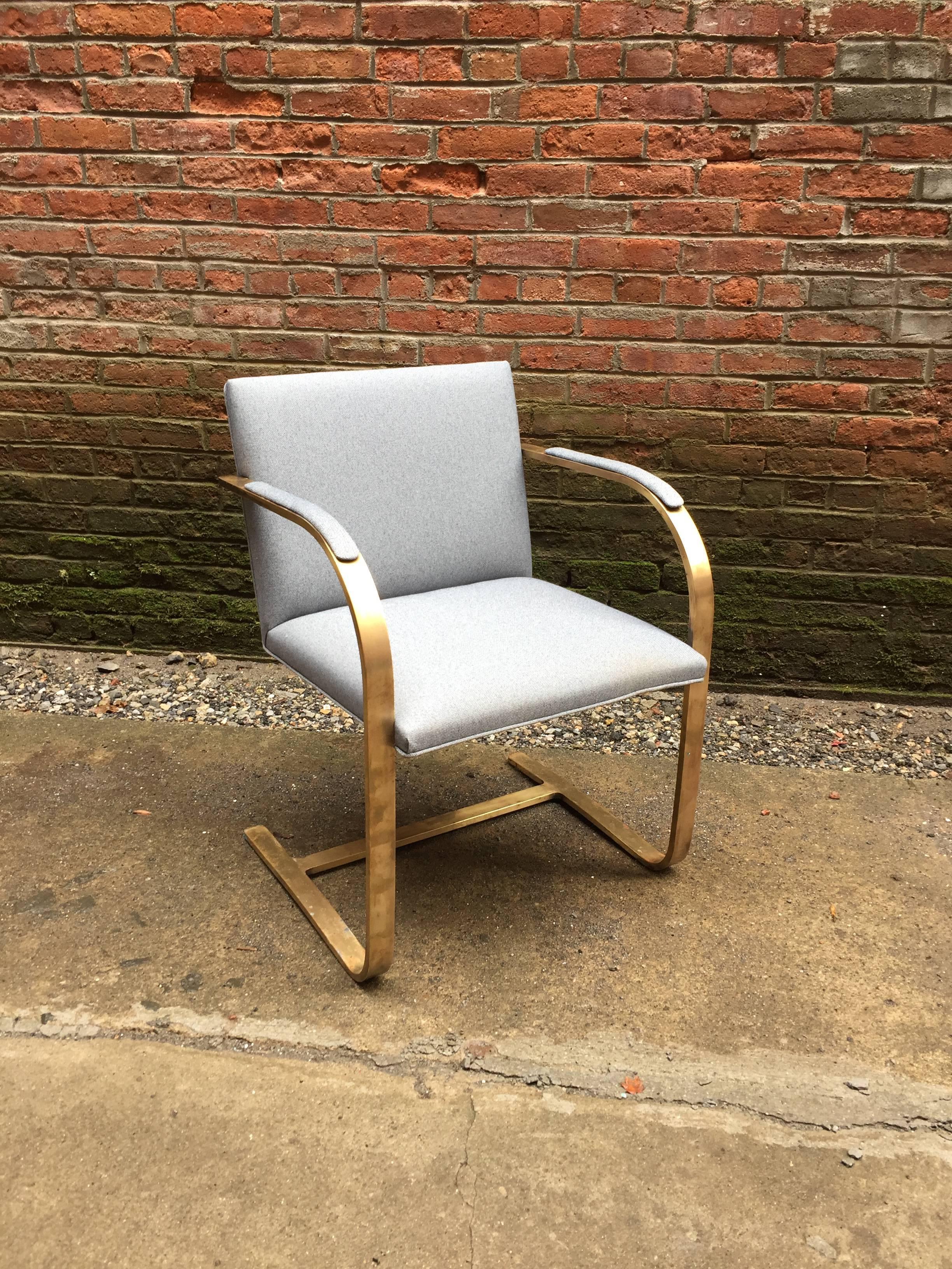 Bauhaus Bronze Flat Bar Brno Chair